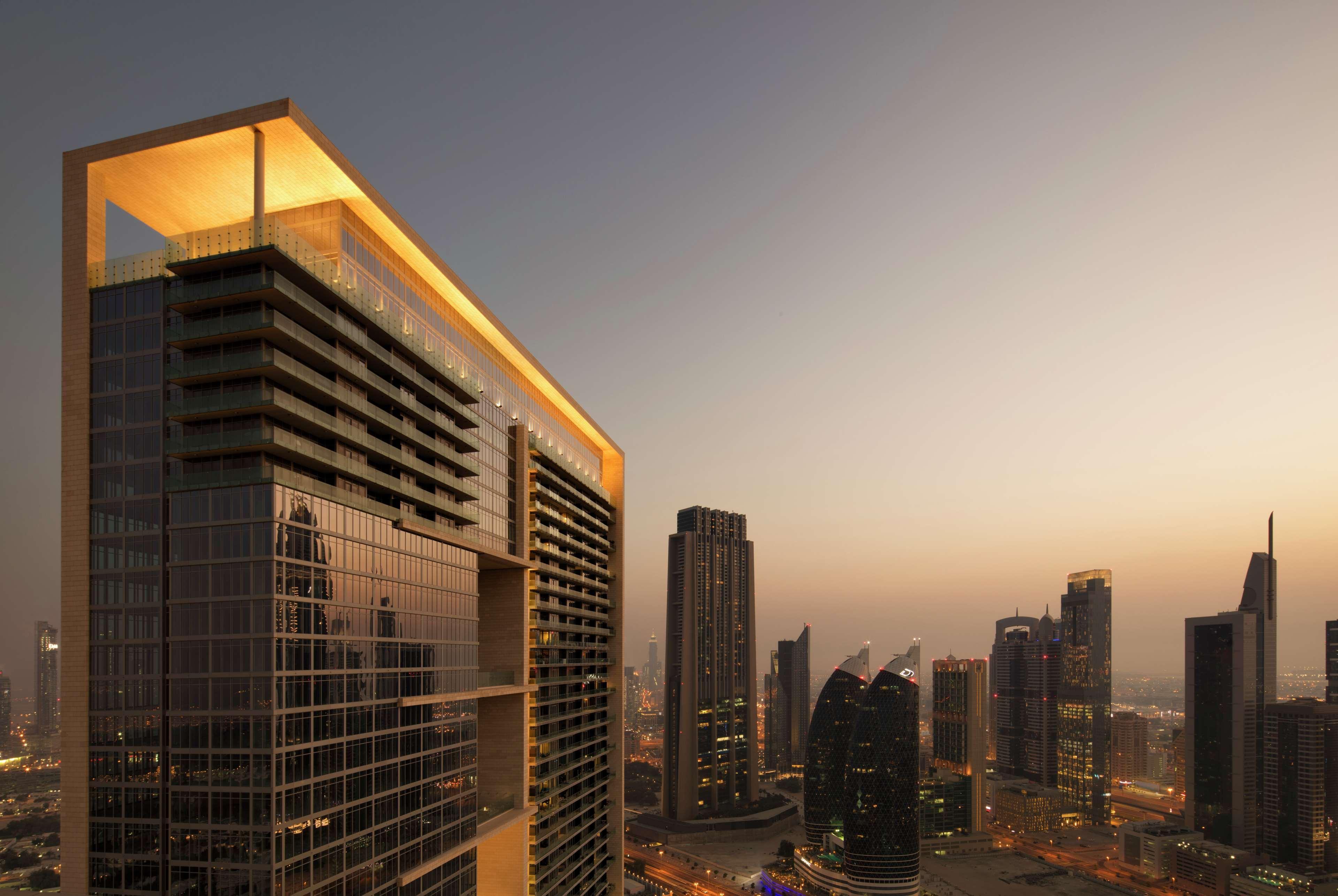 迪拜国际金融中心华尔道夫酒店 外观 照片 The Address Downtown Dubai