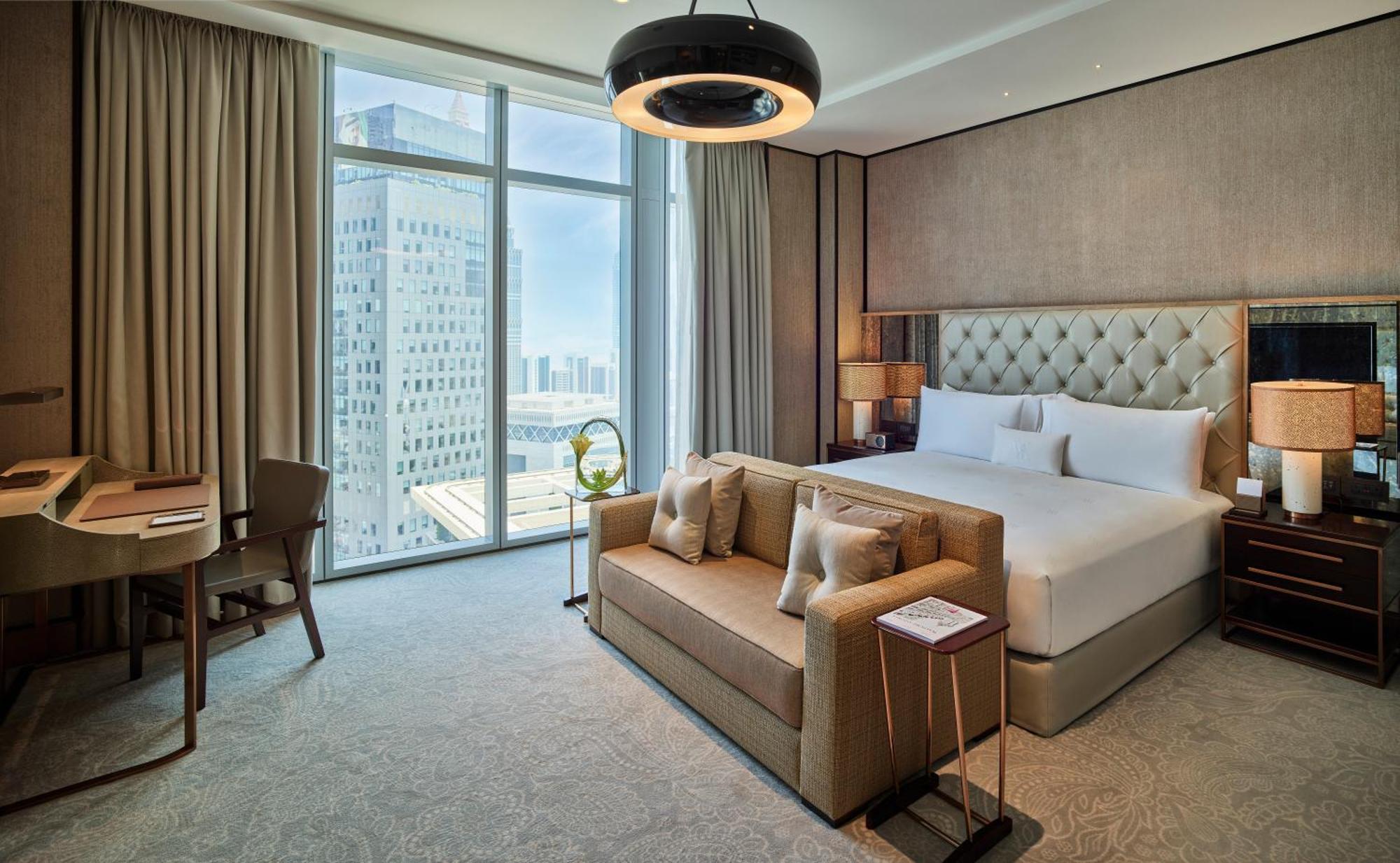 迪拜国际金融中心华尔道夫酒店 外观 照片 Deluxe Suite