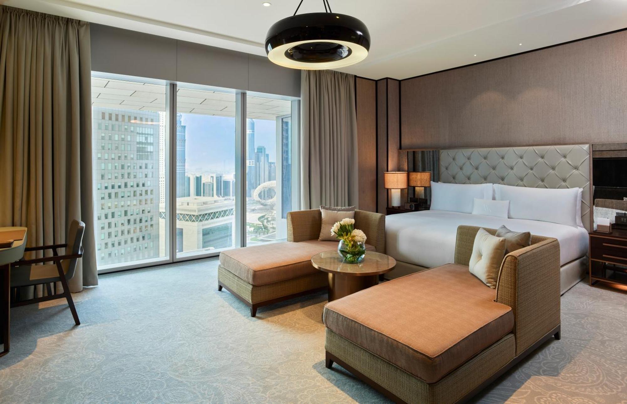 迪拜国际金融中心华尔道夫酒店 外观 照片 Deluxe Suite